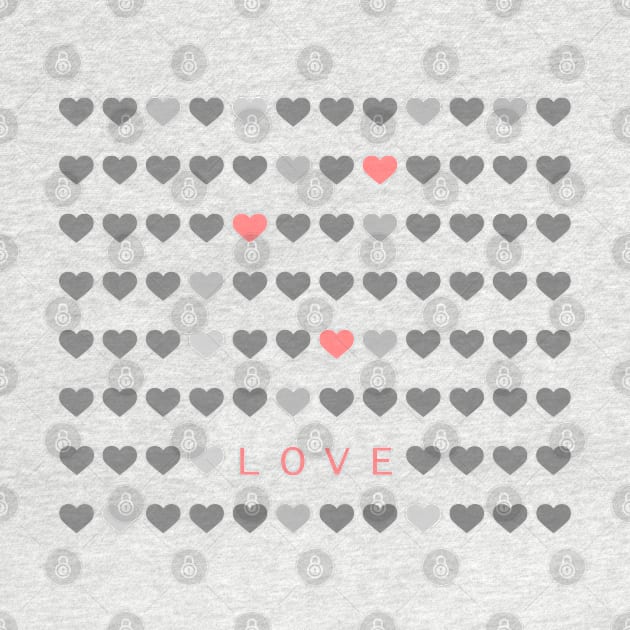 Love and Hearts by tramasdesign